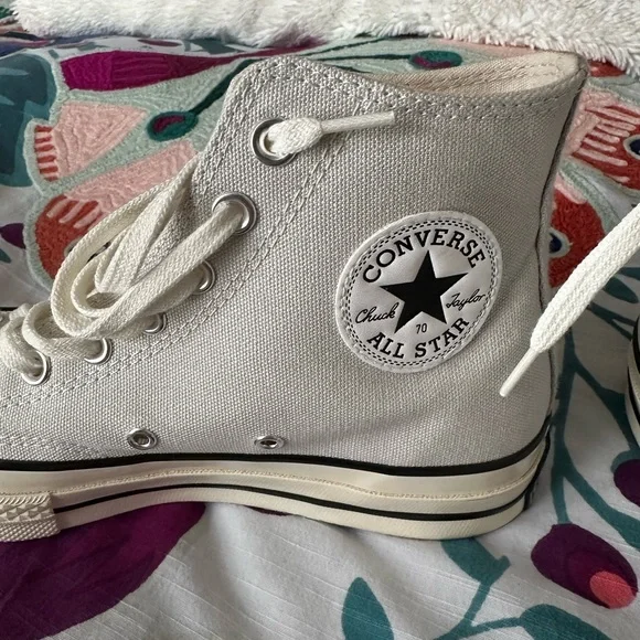 Converse High-Top Sneakers in light blue - Picture 2 of 8